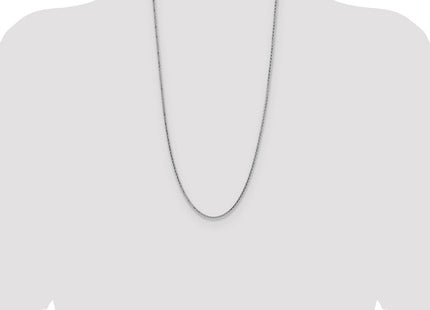 Sterling Silver Diamond-cut Square Spiga Chain (Style QDSS060-28)