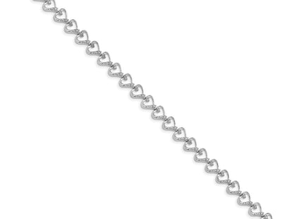 Sterling Silver Bracelets Style QDX1018 - Classique Jewelry Inc.