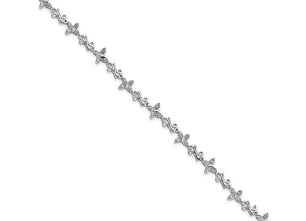 Sterling Silver Bracelets Style QDX1068 - Classique Jewelry Inc.