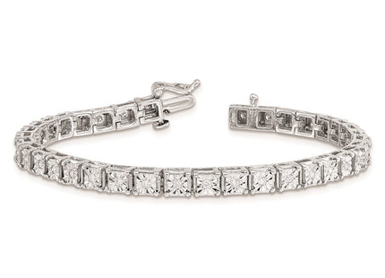 Sterling Silver Bracelets Style QDX1098 - Classique Jewelry Inc.
