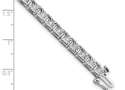 Sterling Silver Bracelets Style QDX1098 - Classique Jewelry Inc.