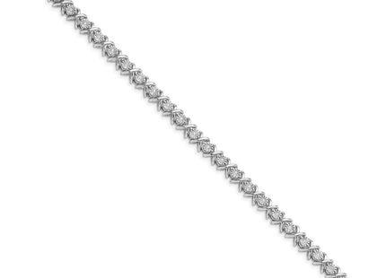 Sterling Silver Bracelets Style QDX1107 - Classique Jewelry Inc.