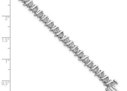 Sterling Silver Bracelets Style QDX1129 - Classique Jewelry Inc.