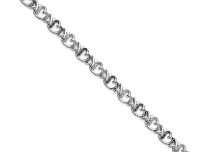 Sterling Silver Bracelets Style QDX1212 - Classique Jewelry Inc.