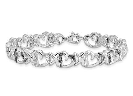 Sterling Silver Bracelets Style QDX1212 - Classique Jewelry Inc.