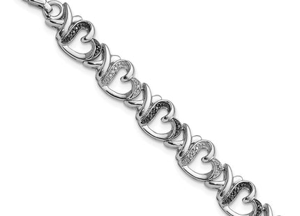 Sterling Silver Bracelets Style QDX1212 - Classique Jewelry Inc.