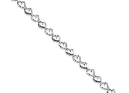 Sterling Silver Bracelets Style QDX1214 - Classique Jewelry Inc.