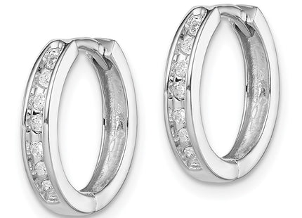 Sterling silver earrings, alternate view