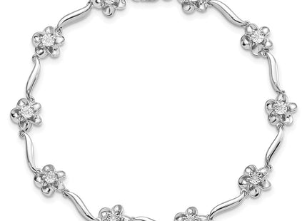 Sterling Silver Bracelets Style QDX1248 - Classique Jewelry Inc.