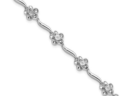 Sterling Silver Bracelets Style QDX1248 - Classique Jewelry Inc.