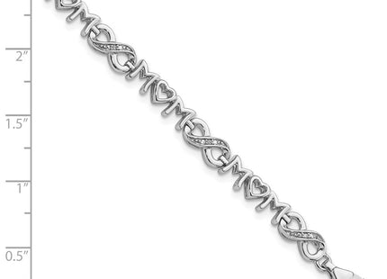 Sterling Silver Bracelets Style QDX1251 - Classique Jewelry Inc.