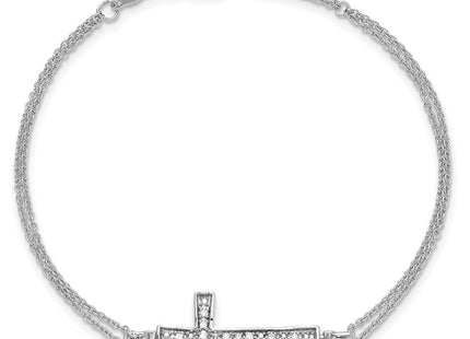 Sterling Silver Bracelets Style QDX1253 - Classique Jewelry Inc.