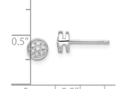 Sterling Silver Earrings Style QDX286 - Classique Jewelry Inc.