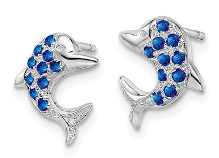 Sterling Silver Earrings Style QDX308 - Classique Jewelry Inc.