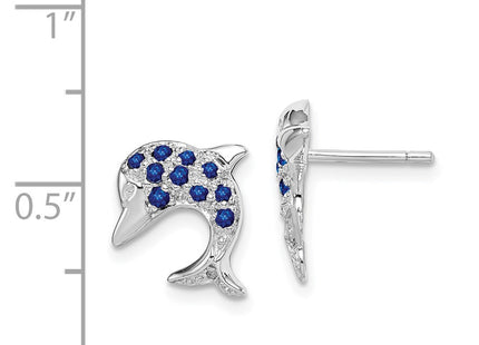 Sterling Silver Earrings Style QDX308 - Classique Jewelry Inc.