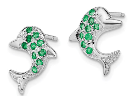 Sterling Silver Earrings Style QDX309 - Classique Jewelry Inc.