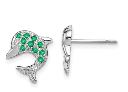 Sterling Silver Earrings Style QDX309 - Classique Jewelry Inc.