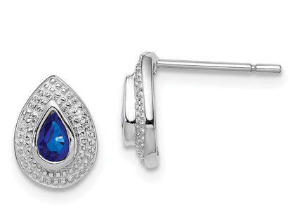 Sterling Silver Earrings Style QDX323 - Classique Jewelry Inc.