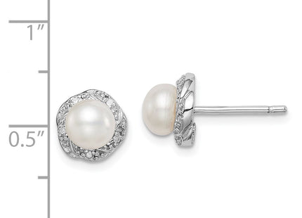 Sterling Silver Earrings Style QDX324 - Classique Jewelry Inc.
