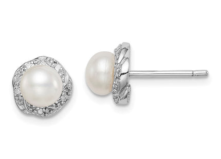 Sterling Silver Earrings Style QDX324 - Classique Jewelry Inc.