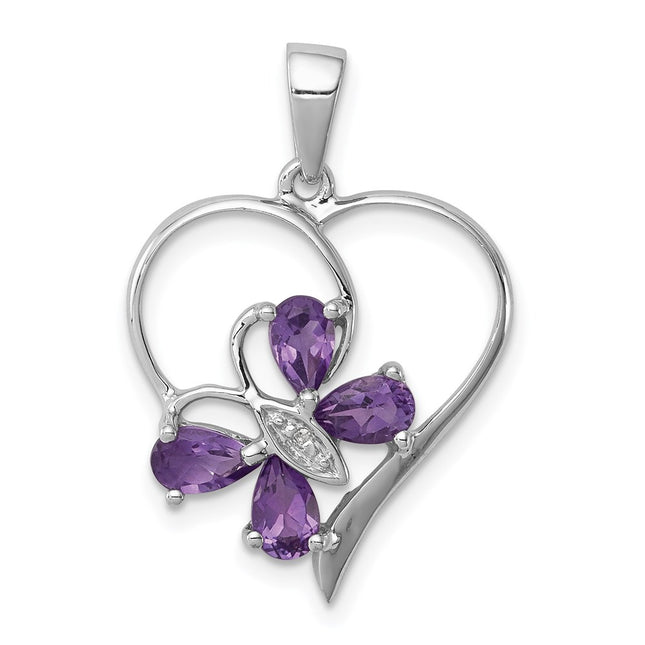 Sterling Silver Pendants Style QDX366 - Classique Jewelry Inc.