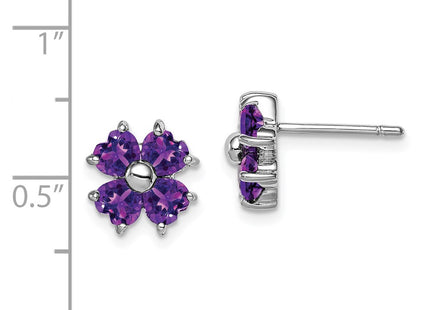 Sterling Silver Earrings Style QDX367 - Classique Jewelry Inc.