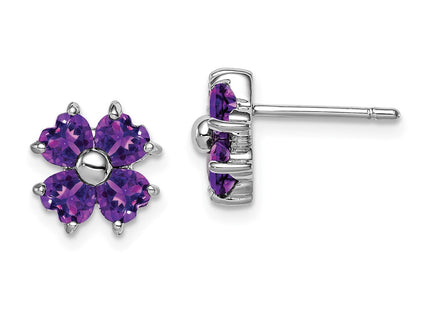 Sterling Silver Earrings Style QDX367 - Classique Jewelry Inc.