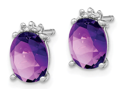 Sterling Silver Earrings Style QDX368 - Classique Jewelry Inc.
