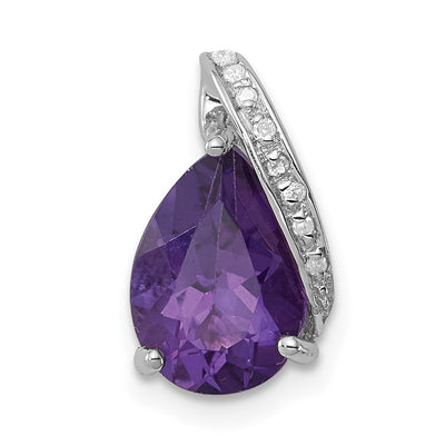 Sterling silver amethyst chain