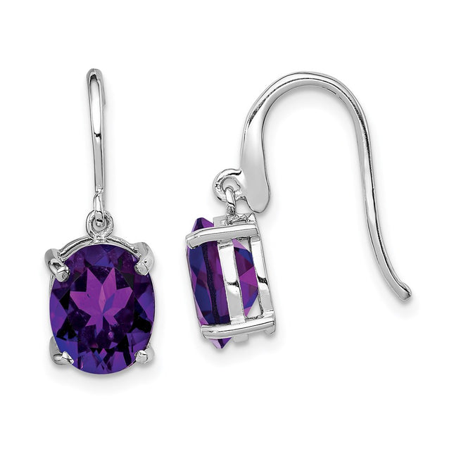 Sterling Silver Earrings Style QDX432 - Classique Jewelry Inc.