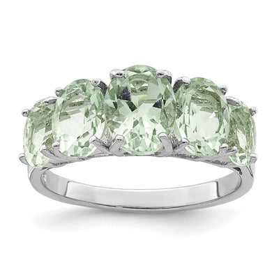 Sterling silver quartz ring