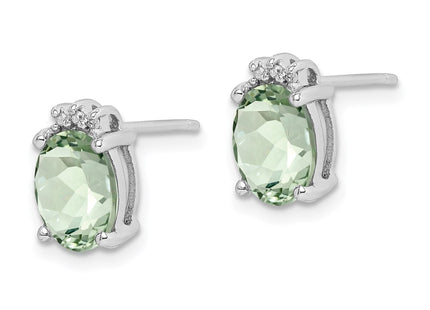 Sterling Silver Earrings Style QDX467 - Classique Jewelry Inc.