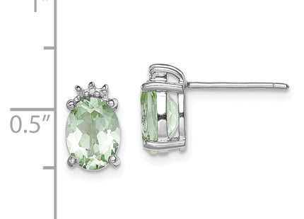 Sterling Silver Earrings Style QDX467 - Classique Jewelry Inc.