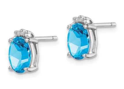 Sterling Silver Earrings Style QDX507 - Classique Jewelry Inc.