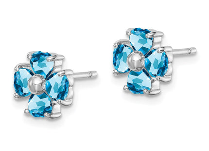 Sterling Silver Earrings Style QDX511 - Classique Jewelry Inc.