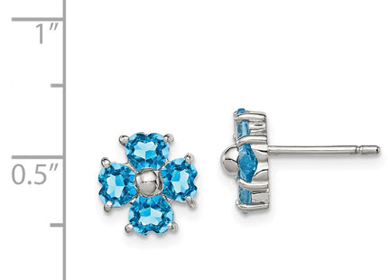 Sterling Silver Earrings Style QDX511 - Classique Jewelry Inc.