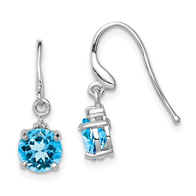 Sterling Silver Earrings Style QDX531 - Classique Jewelry Inc.
