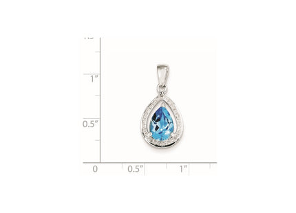 Sterling Silver Pendants Style QDX543 - Classique Jewelry Inc.