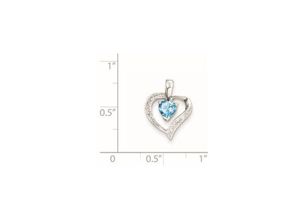 Sterling Silver Pendants Style QDX556 - Classique Jewelry Inc.