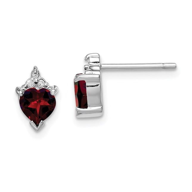 Sterling Silver Earrings Style QDX585 - Classique Jewelry Inc.