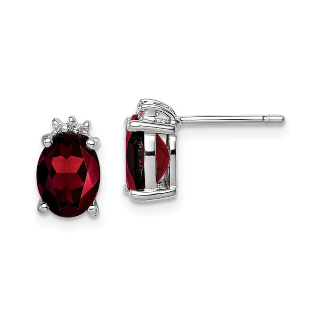 Sterling Silver Earrings Style QDX613 - Classique Jewelry Inc.
