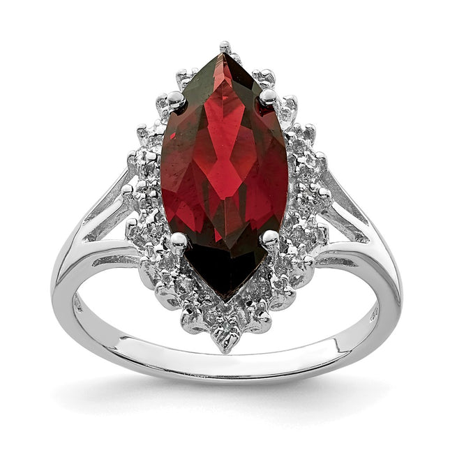 Sterling Silver Rings Style QDX627 - Classique Jewelry Inc.