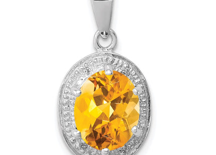 Sterling Silver Pendants Style QDX741 - Classique Jewelry Inc.