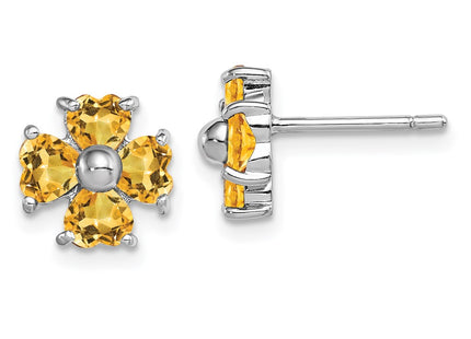 Sterling Silver Earrings Style QDX753 - Classique Jewelry Inc.
