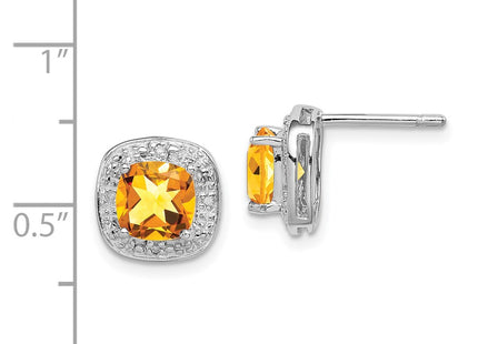 Sterling Silver Earrings Style QDX769 - Classique Jewelry Inc.