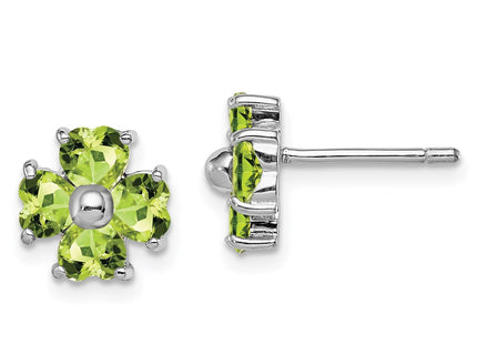 Sterling Silver Earrings Style QDX808 - Classique Jewelry Inc.