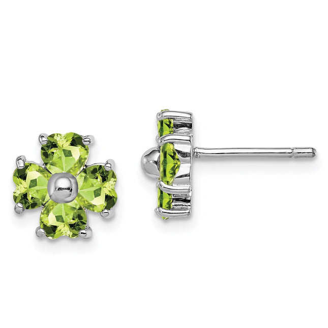 Sterling Silver Earrings Style QDX808 - Classique Jewelry Inc.