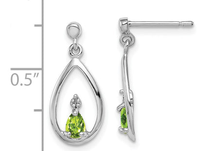 Sterling Silver Earrings Style QDX826 - Classique Jewelry Inc.