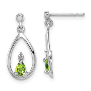 Sterling Silver Earrings Style QDX826 - Classique Jewelry Inc.