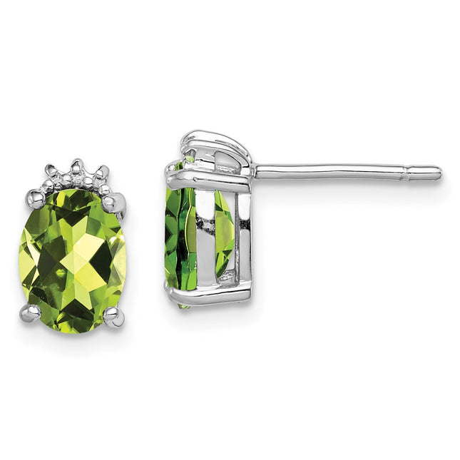 Sterling Silver Earrings Style QDX828 - Classique Jewelry Inc.